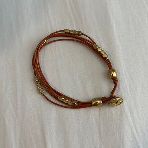Fossil wrist wrap bracelet